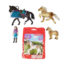 Schleich Tiere Bundle Pferde & Reiter 13886 5 Teile