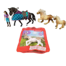 Schleich Tiere Bundle Pferde & Reiter 13886 5 Teile