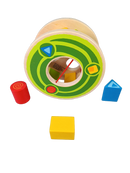 Hape Bundle Holzspielzeug 1 2 3 Set von 2 Ziehtier & Formsortierer