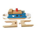 BRIO Bundle Holzbahn 33874 Set von 2 Waschstation & Holzfähre