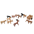 Playmobil Bundle Tiere mit Wagen Pferd Kuh Hund