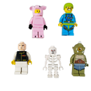 LEGO Bundle 8x Minifiguren & Zubehör