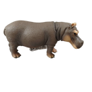 Schleich Tiere Bundle 3x Elefant Nilpferd Nashorn