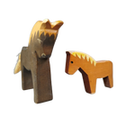 Ostheimer Bundle Pferde 2x Holzpferde