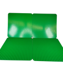 LEGO Bundle 4x Bauplatten grün quadratisch, abgerundete Ecken