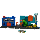 Hot Wheels Bundle City Gator Garage Set von 2 Werkstatt & Polizei