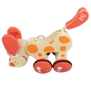 Hape Walk-A-Long Puppy Pepe & Friends Nachziehtier Hund aus Holz
