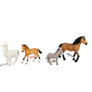 Schleich Bundle Bauernhof & Waldtiere 12 Teile Tierfiguren