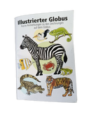 Tecnodidattica Leuchtglobus mit Tierillustrationen Lernspielzeug