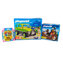 Playmobil Bundle 4345 3222 4564 Set von 3 Motorrad PKW Puppentheater