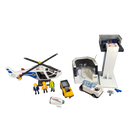 Playmobil Bundle Polizei Hubschrauber & Turm Playset