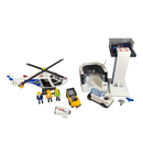 Playmobil Bundle Polizei Hubschrauber & Turm Playset