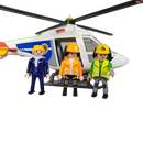 Playmobil Bundle Polizei Hubschrauber & Turm Playset