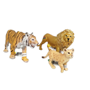 Schleich Tiere Bundle Raubkatzen 7 Teile Löwen & Geparden