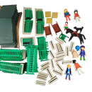Konvolut Playmobil Bauernhof Zäune & Figuren ca. 2,4 kg ab 3 4 5 Jahre