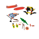 LEGO Insulaner Zwillingskanu 6256 Set