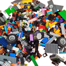Konvolut LEGO ca. 1 kg, Bausteine & Minifiguren, ab 6 Jahre