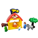 Playmobil 1.2.3 Weihnachtskrippe Krippenspiel mit Figuren & Stall