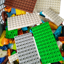 Konvolut LEGO Bausteine & Großsteine ca. 2,4 kg, ab 6 7 8 Jahre
