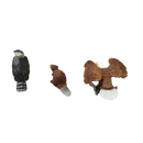 Schleich Tiere Bundle Wildtiere & Vögel Adler 6 Teile Tierfiguren