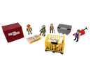 Playmobil Bundle Cargo-Team 5259 & 4474 Set von 2 Figuren & Container