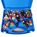 Playmobil Bundle Polizei großes Set Figuren & Zubehör, Boot, Kanone