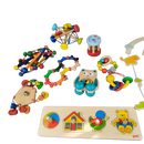 Bundle Holz Rasseln & Greiflinge Mobile