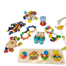Bundle Holz Rasseln & Greiflinge Mobile