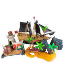 Playmobil Bundle Piraten Set Schiff & Insel