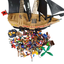 Playmobil Bundle Piraten Set Schiff & Insel