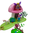 Playmobil Bundle Feen Pilzhaus Set Haus & Tiere