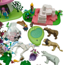 Playmobil Bundle Feen Pilzhaus Set Haus & Tiere