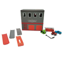 Micro Machines Bundle FD 88 Micro City Feuerwehr Garage Fahrzeuge