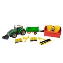 Playmobil Bundle Bauernhof Set Traktor mit Frontlader & Anhänger