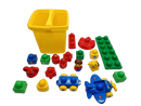 LEGO Bundle großes Set Bausteine, Figuren, Flugzeug, Bauplatte