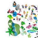Playmobil Bundle Strand & Meer Figuren & Zubehör