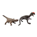 Schleich Bundle Dinosaurier 4 Teile Carnotaurus Brachiosaurus