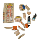 Delta-Sport Handelskontor GmbH Bundle Anatomie 3x Holzpuzzle