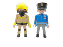 Playmobil Bundle Feuerwehr Set von 17 Figuren & Zubehör Fahrrad
