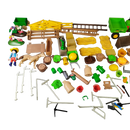 Playmobil Bundle Bauernhof Set Traktor mit Anhänger, Tiere & Figur