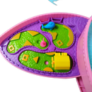 Mattel Polly Pocket Herz-Rucksack Spielset mit Zubehör