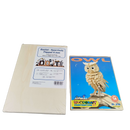 Bundle Holzbau Eule Set von 5 Bastelsperrholz Neu
