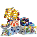 Playmobil Bundle Freizeitpark Riesenrad & Karussell
