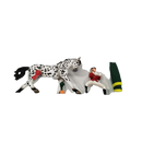 Schleich 41434 Reitturnier Set mit Knabstrupper Stute