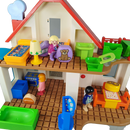 Playmobil 123 Haus-Spielset 70129 mit Figuren & Zubehör
