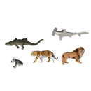 Schleich Tiere Bundle 5 Teile Tiger Löwe Koala Hai Krokodil