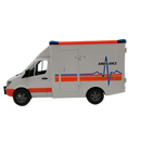 Bruder Mercedes-Benz Ambulanz 02536 Modellauto