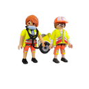 Playmobil Bundle City Life 71205 71204 Set von 2 Rettungsfahrzeuge
