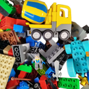 Konvolut LEGO DUPLO ca. 6,4 kg Steine & Figuren, ab 3–5 Jahre, Ritter