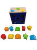 Goki Formen-Sortierbox Holz Steckspiel